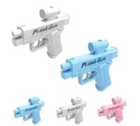 Prank Two-Way Water Gun, Upgraded Prank Water Gun Prank Water Sprayer Double-Sided Reverse, Creative Pranks Battle Toy Waters Guns Fight (White+Blue,1pcs)