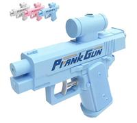 Prank Two-Way Water Gun, Water Gun Prank Can Spray from Front and Back, Upgraded Prank Water Guns Pranks, for Office Pranks Trick (Blue)