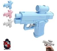 Prank Water Gun, High Pressure Long Range Fun Quirky Water Gun, Perfect for Parties, Beaches and Poolside Mischief (Blue)