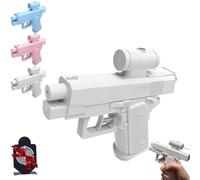 Prank Water Gun, High Pressure Long Range Fun Quirky Water Gun, Perfect for Parties, Beaches and Poolside Mischief (White)
