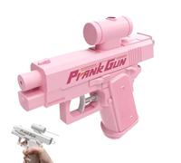 Prank Water Gun, Prank Gun, Prank Two-Way Water Guns, Pistolet a Eau Puissant Pistolet à Enfant, Pistolet Eau Longue Portée, Pistolet a Eau Puissant, Jouet Aquatique pour Enfants et Adultes (Rose)