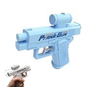 Prank Water Gun, Prank Two-Way Water Gun, Can Spray Water from Front to Back, Quirky & Fun Prank for School Office Trick (Blue)