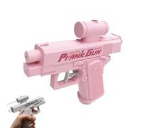 Prank Water Gun, Prank Two-Way Water Gun, Can Spray Water from Front to Back, Quirky & Fun Prank for School Office Trick (Pink)