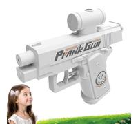 Prank Water Gun, Prank Two-Way Water Gun, Reverse Waters Guns, Creative Pranks Battle Toy Waters Guns Fight (White)