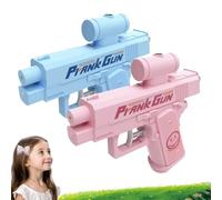 Prank Water Gun, Prank Two-Way Water Gun, Reverse Waters Guns, Creative Pranks Battle Toy Waters Guns Fight (Pink+Blue)