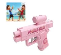 Prank Water Gun - Reverse Spray Design, Compulsive Two-Way Water Gun, Prank Squirt Gun Can Spray from Front and Back, The First Choice for Pranks for Pool Party (Rose)