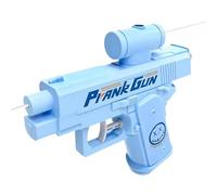 Prank Water Gun - Reverse Spray Design, Compulsive Two-Way Water Gun, Prank Squirt Gun Can Spray from Front and Back, The First Choice for Pranks for Pool Party (Bleu)