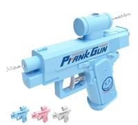 Prank Water Gun - Reverse Spray Design, Prank Squirt Gun Can Spray from Front and Back, Hilarious Prank Gadget for Tricksters, Funny Surprise Summer Gifts for Men Women (Blue)