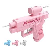 Prank Water Gun - Reverse Spray Design, Prank Squirt Gun Can Spray from Front and Back, Hilarious Prank Gadget for Tricksters, Funny Surprise Summer Gifts for Men Women (Pink)