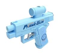 Prank Water Gun, Shoots Back at User for Hilarious Surprise, Two-Way Trick Water Gun for Parties, School, Office Fun, Summer Gag Toy for Teens & Adults (Blue)