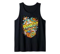 Pranked Jack in The Box Comic Clown Comic Pop Art Co. Débardeur