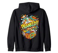 Pranked Jack in The Box Comic Clown Comic Pop Art Co. Sweat à Capuche