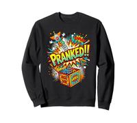 Pranked Jack in The Box Comic Clown Comic Pop Art Co. Sweatshirt