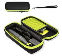 PRAOFRT Sac de rangement Étui pour Tondeuse Barbe Homme pour O Blade QP2824/30 QP2630/30 QP2530/30 QP2734/30,Plus Petit et Plus Portable, il Convient Aussi Bien à la Maison qu'à i'Extérieur（vert）