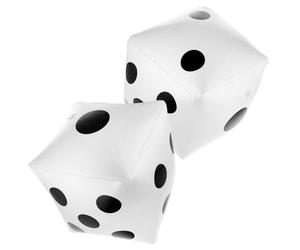 Prasacco Cube Gonflable Piscine Cube Géant Gonflable Jumbo Cube Géant pour Jeux de Piscine, Jeux de Pelouse, Faveur de Fête en Plein Air 2pcs