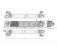 PRASCO Échangeur De Chaleur LLK Pour MINI Mini Cooper One