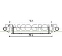 PRASCO Échangeur De Chaleur Pour Mercedes-Benz C-Class W204 T-Model S204 W212