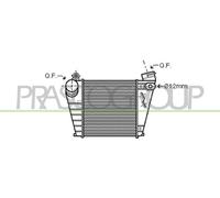 PRASCO AD016N001 Intercooler