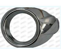 Prasco Cadre de projecteur antibrouillard FD4281242 Premium Gauche Ford Focus 2011-2014 Chromé