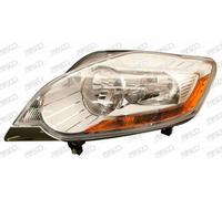 Prasco Phare optique avant gauche pour FORD KUGA I 2008 2012 H7+H7