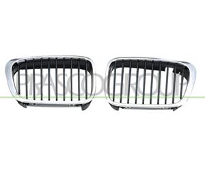 PRASCO Grille de radiateur BM0182024 Compatible avec: BMW 3 Coupe