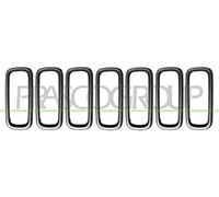 PRASCO JE1002226 Baguettes de calandre argent