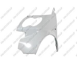 PRASCO ME3043014 Aile avec trou pour clignotants avant gauche Compatible avec SMART FORTWO Coupé 450 CITY-COUPE 450
