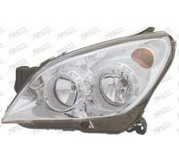 Phare Optique avant droit pour OPEL ASTRA H 2007 2009 H7plusH1 Corps Chrome
