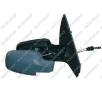PRASCO RN4207123P Rétroviseur extérieur ajustable de l'intérieur avec capteur de température Ajustage par câble convexe droit Compatible avec RENAULT Megane II 3/5 portes BM, CM, BM0/1, CM0/1