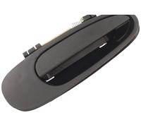 Prasco Poignée de porte extérieure TY2818101 – arrière droite noire sans trou