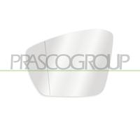 PRASCO Verre Miroir Rétroviseur Extérieur pour VW T-Roc A11 1.5 TSI 1.0