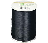 Prasent Bobine raphia naturel raphia Noir Black 100 m