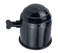prasku Boule d'attelage Couvrir en Caoutchouc Remorquage Bar Casquette 60mm Doux Remorque Boule D'attelage Couverture Protéger pour Le Remorquage, Noir