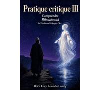 Pratique critique III: Comprendre Biboubouah de Ferdinand Allogho-Oké