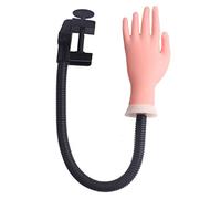 Pratique de formation Pratique à main Modèle de main Fake Hand Training Flexible Flexible pour l'outil de manucure des ongles acryliques