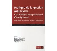 Pratique De La Gestion Matérielle D'un Établissement Public Local D'enseignement