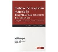 Pratique De La Gestion Matérielle D'un Établissement Public Local D'enseignement