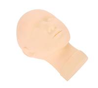 Pratique de Maquillage Professionnel Mannequin Head for Cosmétology Training - Silicone Face Model for Fals Fily Application - Texture Réaliste pour l'école et l'utilisation des élèves