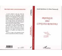 Pratique des langues romanes Espagnol, français, italien, portugais, roumain - Sanda Reinheimer - L'harmattan - broché - Livre