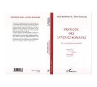 Pratique des langues romanes Tome II - Les pronoms personnels - Espagnol, français, italien, portugais, roumain - Sandra Reinheimer - L'harmattan - broché - Guide