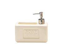 Pratique Distributeur de Savon de Bain en céramique Pompe à Poussoir Manuelle Tête de Distributeur de Lotion Bouteille de Cuisine Comptoir Bouteille de Savon 850 ML (28,7 oz) Populaire