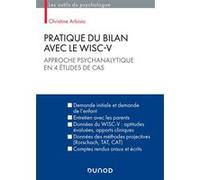 Pratique du bilan avec le Wisc-V Christine Arbisio (Auteur)