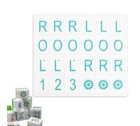 Pratique du tableau Mahjong Soloista | Set de voyage pour table avec carreaux | Table pratique Mahjong simple | Pour fêtes à la piscine, familles, débutants, anniversaires, divertissement à la maison,