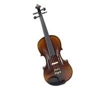 Pratique du violon Pièces acoustiques en ébène et érable flammé pour violon et nature(1/4)
