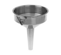 Pratique en acier inoxydable - Large bouche - Remplissage d'huile de vin liquide - Entonnoir de cuisine en H - Couvercle de cuillère - Gadget - Boule à thé - Infuseur à thé - Passoire fine - Gadget de