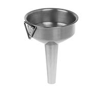 Pratique en acier inoxydable Large Bouche Remplissage Liquide Huile de Vin Miel Entonnoir Cuisine H Cuillère Couvercle Pelle Colander Cuisine Gadget Mesh Ball Infuseur Boule Passoire Passoire à oeuf