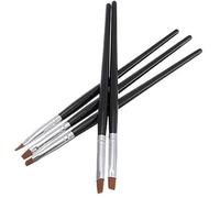 Pratique et attrayantGel UV Acrylique Brosse À Ongles Nail Art Conseils Constructeur Brosse Nail Peinture Brosse Stylo Ensemble 5 Pcs Nouveau Publié