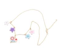 Pratique et confortable pour collier floral en forme de cœur avec pendentif élégant et robuste pour un usage quotidien ou une fête, taille unique, Comme décrit, Comme décrit.