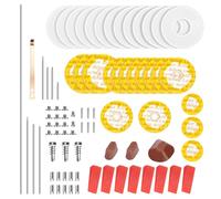 pratique kit de maintenance réparation replacement pour inrument de musique Ensemble de pièces accessoires replacement pour flûte