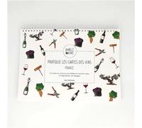 Pratique les cartes des vins France 15 cartes en versions complètes et versions vides, 4 infographies, 64 cépages - Léa Gatinois - Bbd Eds - broché - Guide